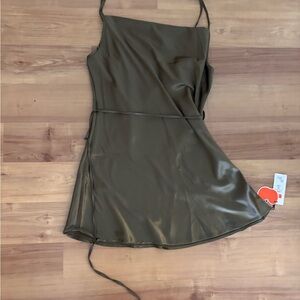 NWT. Cider Olive Mini Dress